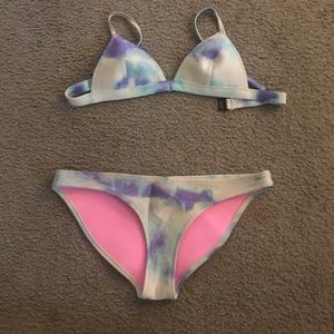 Tye Dye Triangl Bikini